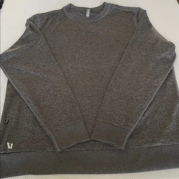Vuori Ponto Performamce Charcoal Gray Drawstring Pants & Long Sleeve Crew XL - Picture 8 of 16